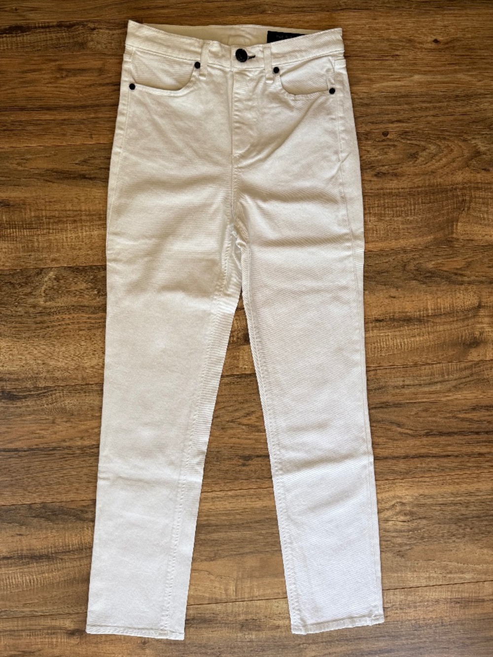 NWOT IR - Rag & Bone White Cigarette Jeans